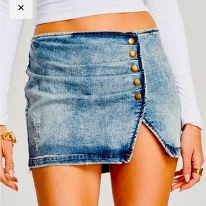 Retrofete Willa Denim Skirt